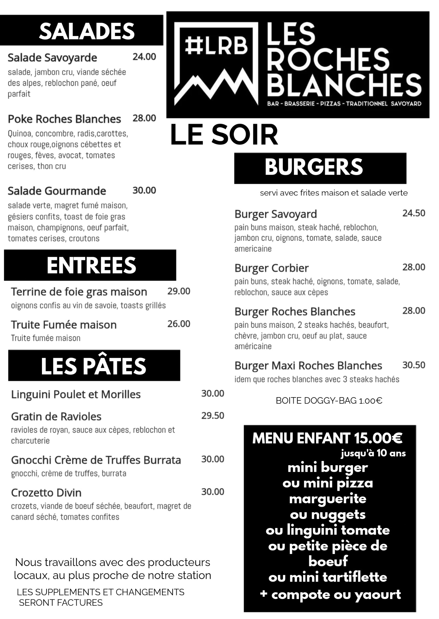 Carte du soir 001
