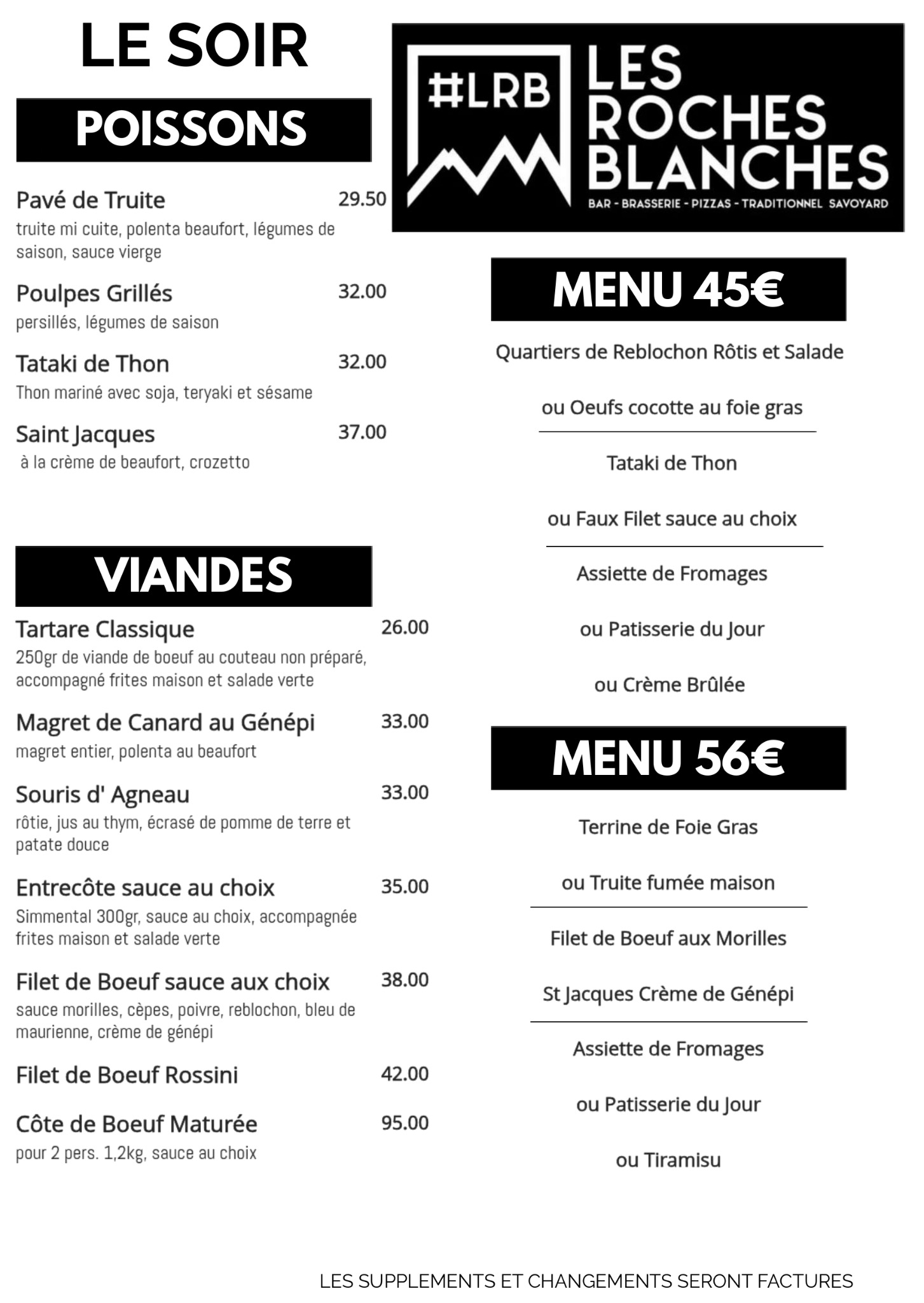 Carte du soir 002